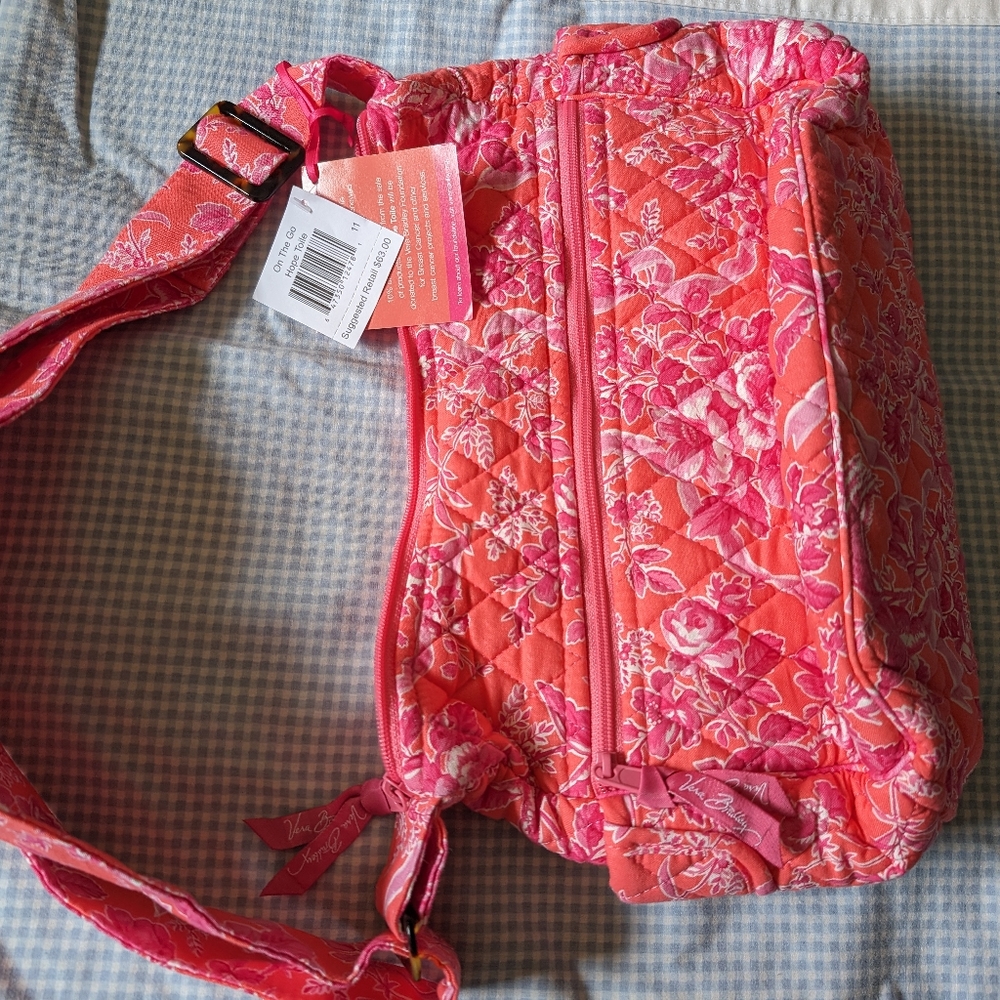 Vera Bradley Hope Toile On the Go bag